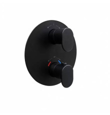 Смеситель для душа Kerama Marazzi Ole встраиваемый термостатический черный матовый 67638EKM.01.093