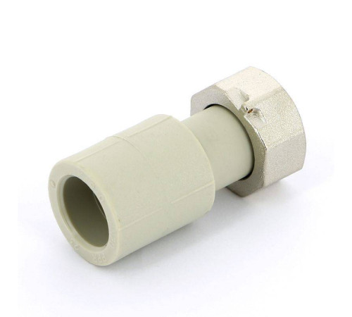 Муфта полипропиленовая FV-Plast с накидной гайкой пломбируемая 20x3/4 226022