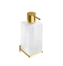 Дозатор для жидкого мыла подвесной Colombo Design Look PVD золото матовое B9316.OM-VAN