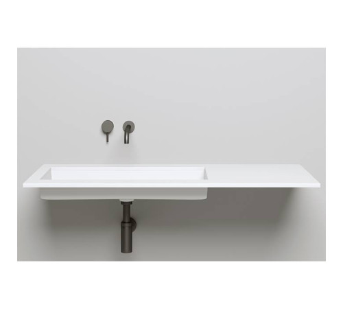 Раковина врезная снизу Salini Marea 75х40х12.9 см S-Stone белый матовый 1802210M