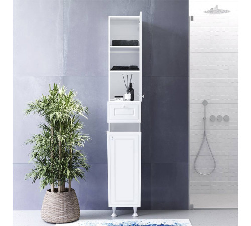 Шкаф-колонна AM.PM Gem 30 см белый глянец M41CSR0303WG