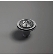 Донный клапан для кухонной мойки Simas без перелива 1 1/2 - 40 мм нержавеющая сталь PLQ