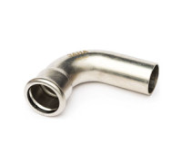 Отвод 90° SANHA NiroPress AISI 304L ВПр-НПр 54 мм 691001A54.3