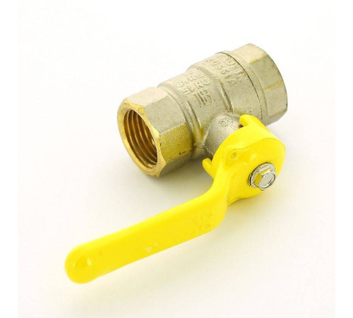 Кран шаровой для газа LD Pride 3/4 ВВ полнопроходной бабочка 47.350.20