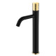 Смеситель для раковины Boheme Stick Black Diamond Gold 121-BG