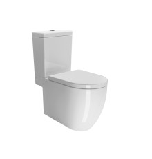 Унитаз напольный чаша GSI Pura 680х360 мм белый глянцевый 881711_УЦ