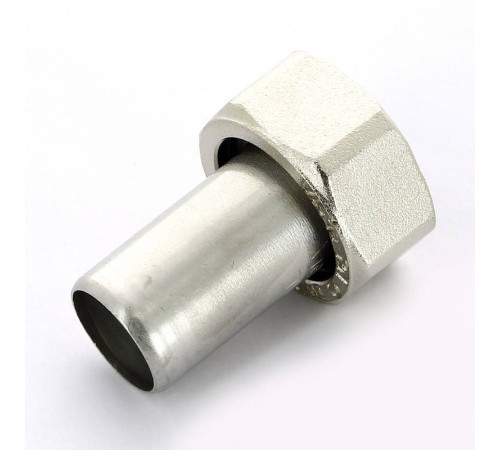 Муфта пресс Viega Sanpress Inox с накидной гайкой 28х1 нержавеющая сталь 437633