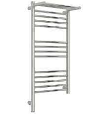 Полотенцесушитель электрический Сунержа Богема 3.1 с 1 полкой 400x800 мм левый без покрытия 00-6006-8040