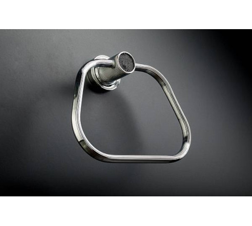 Полотенцедержатель кольцо Boheme Royal Cristal хром 10925-CR