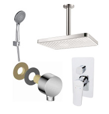 Душевой комплект 4 в 1 Aquatek Вега (AQ1046CR+AQ2071CR+AQ2454CR+AQ2010CR) AQ1073CR