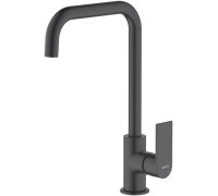 Смеситель для кухни Aquanet ЛИРА матовый черный AQ1480MB