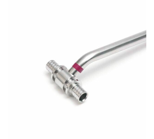 Трубка Т-образная REHAU RAUTITAN 16/16 мм 1000 мм нержавеющая сталь 12662921001