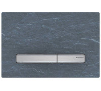 Клавиша смыва Geberit Sigma50 двойной смыв сланец Mustang 115.788.JM.2