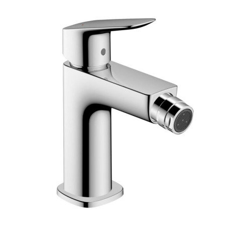 Смеситель для биде Hansgrohe Logis 110 Fine со сливным гарнитуром хром 71201000