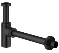 Сифон бутылочный Kludi 1 1/4 без выпуска черный матовый 1002039-00