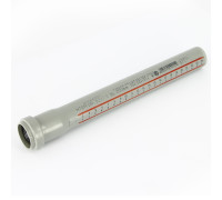 Труба канализационная внутренняя Ostendorf HTEM 32x2000 мм с раструбом 110060