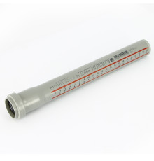 Труба канализационная внутренняя Ostendorf HTEM 32x2000 мм с раструбом 110060