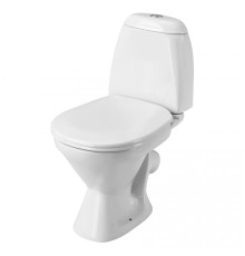 Унитаз-компакт Santek Римини эконом 1-режимный полипропиленовое сиденье 1.WH11.1.758
