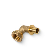 Угол с накидной гайкой надвижной SANEXT 16х1/2 509200