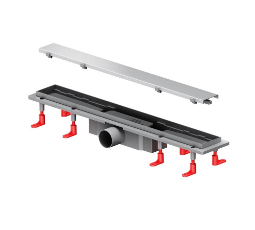 Трап для душа линейный AM.PM PrimeFlow универсальный затвор Tile 60 см W02SC-U11-060-04SB