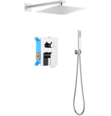 Душевой комплект 3 в 1 Aquanet ЛИРА 2 режима хром AQ1472CR