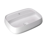 Раковина Ceramica Alice NUR 60x45x15 см Plan накладная белый глянцевый 33210101