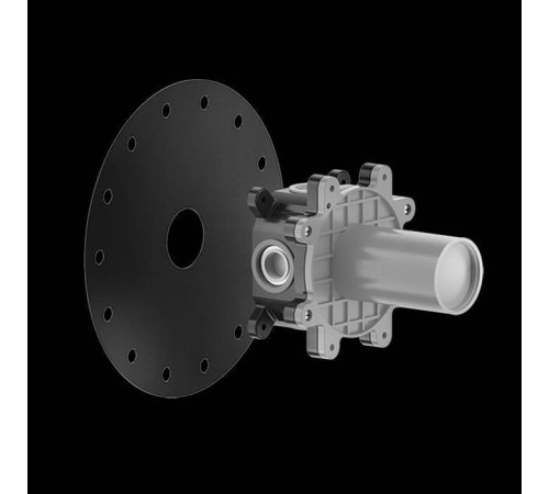 Встраиваемая часть для однорычажного смесителя Gessi Parti Incasso steel brushed 54055#239