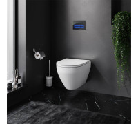 Комплект инсталляции AM.PM с подвесным унитазом FlashClean, сиденьем микролифт и клавишей IS450A38.701700