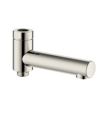 Излив поворотный AQUAMET с картриджем никель шлифованный AQM8301BN