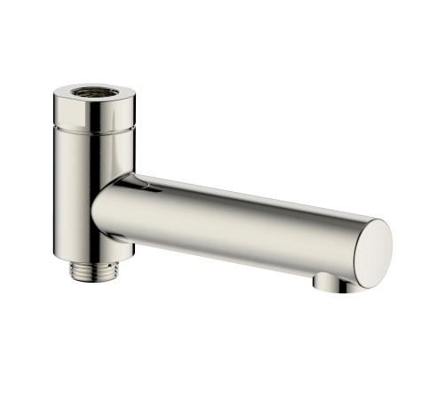 Излив поворотный AQUAMET с картриджем никель шлифованный AQM8301BN