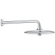Верхний душ с кронштейном 380 мм GROHE Euphoria 260 хром 26459000