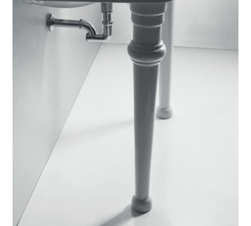 Ножка керамическая SIMAS Arcade/Londra для консолей AR864/AR874 белая GB001bi