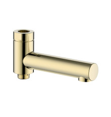 Излив поворотный AQUAMET с картриджем золото шлифованное AQM8301BG