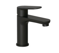 Смеситель для раковины Kludi X1 110 без донного клапана черный матовый 322823975