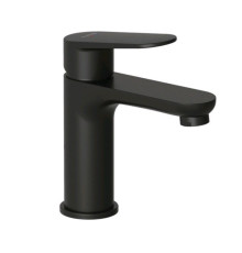 Смеситель для раковины Kludi X1 110 без донного клапана черный матовый 322823975