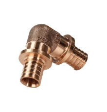 Угольник аксиальный Comap RX+ 90° 40 мм бронза 14570253001