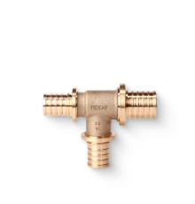 Тройник переходной REHAU Rautitan RX+ 20-25-16 мм бронза 14563261001