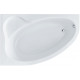 Ванна акриловая асимметричная Santek Эдера 170х100 см левосторонняя 1.WH50.1.662