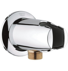 Шланговое подсоединение с держателем GROHE Movario хром 28406000