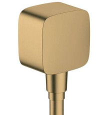 Шланговое подсоединение hansgrohe FixFit шлифованная бронза 26457140