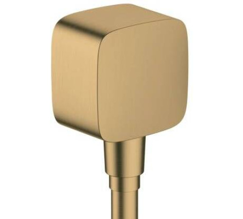Шланговое подсоединение hansgrohe FixFit шлифованная бронза 26457140