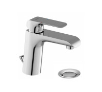 Смеситель для умывальника RAVAK Flat FL 013.00 с донным клапаном X070117