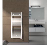 Полотенцесушитель электрический Irsap Ares 580x1118 мм 700 Вт 22 трубки с регулятором белый EIM058K01IR01NNN