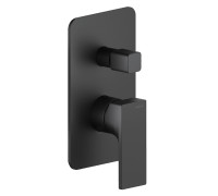 Смеситель для ванны Nobili Seven SE124100BM комплект матовый черный SE124100BM