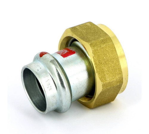 Муфта пресс Viega Prestabo с накидной гайкой 22х1 оцинкованная сталь 559199