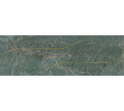 Декор Kerama Marazzi Эвора зеленый глянцевый обрезной 30х89.5 см OS\C214\13116R
