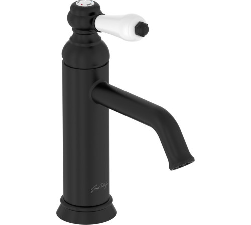 Смеситель для раковины Jacob Delafon Louise без донного клапана матовый черный E24360-BL