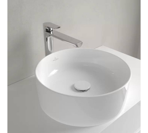 Раковина накладная Villeroy & Boch Collaro 400х400 мм TitanCeram 4A184001