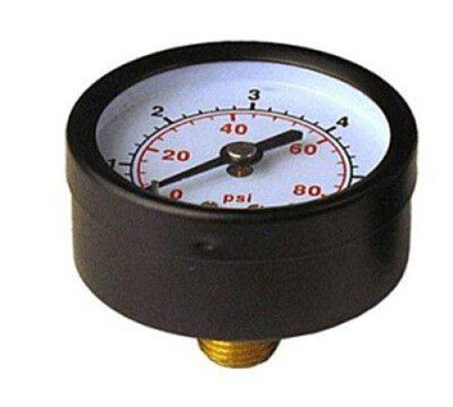 Манометр аксиальный Hogert Technik Ø 50 мм 1/4 6 бар AM500603