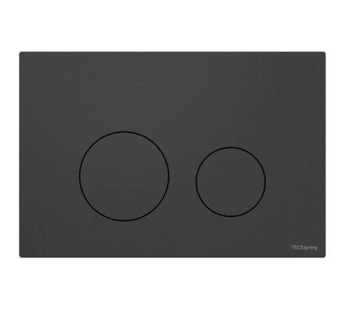 Панель смыва для унитаза TECE TECEspring пластиковая черная матовая S240925